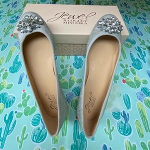 Badgley Mischka Bridal Ballet Flats